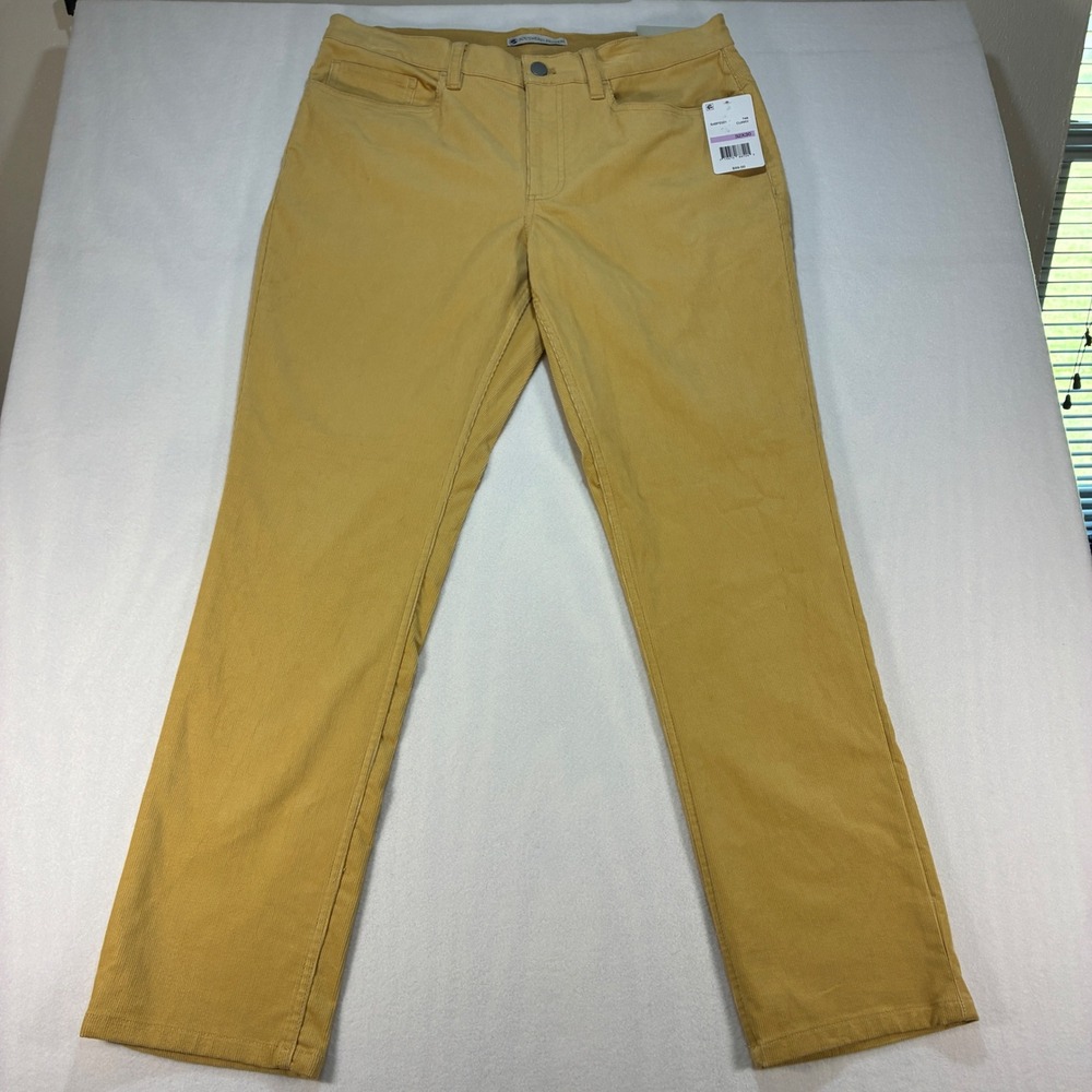 Southern Proper Curry Yellow Corduroy 5-Pocket Pants 32x30 NWT